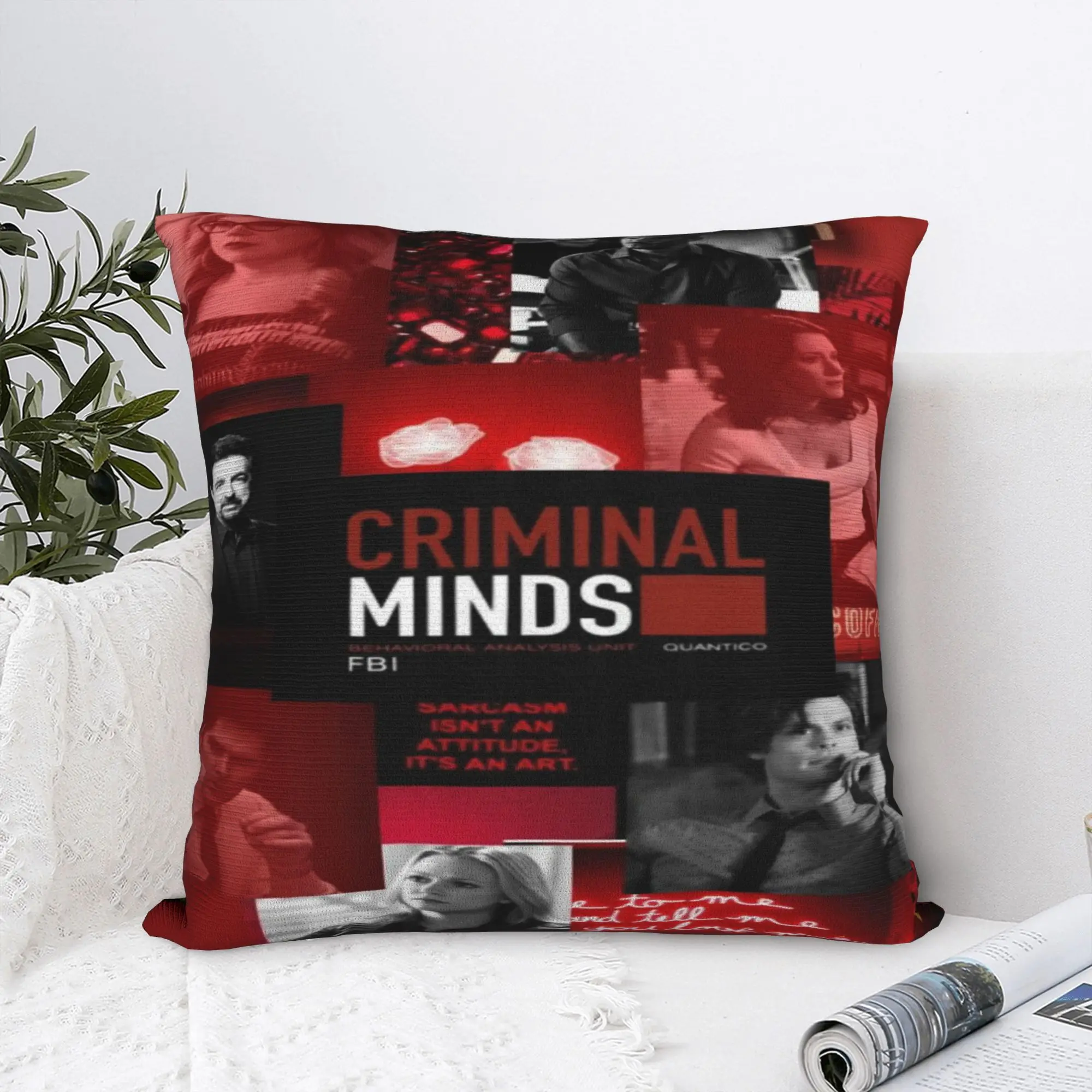 

Наволочки Criminal Minds Spencer Reid, аксессуары, наволочки с принтом, наволочки, украшения для дома, на молнии, разные размеры