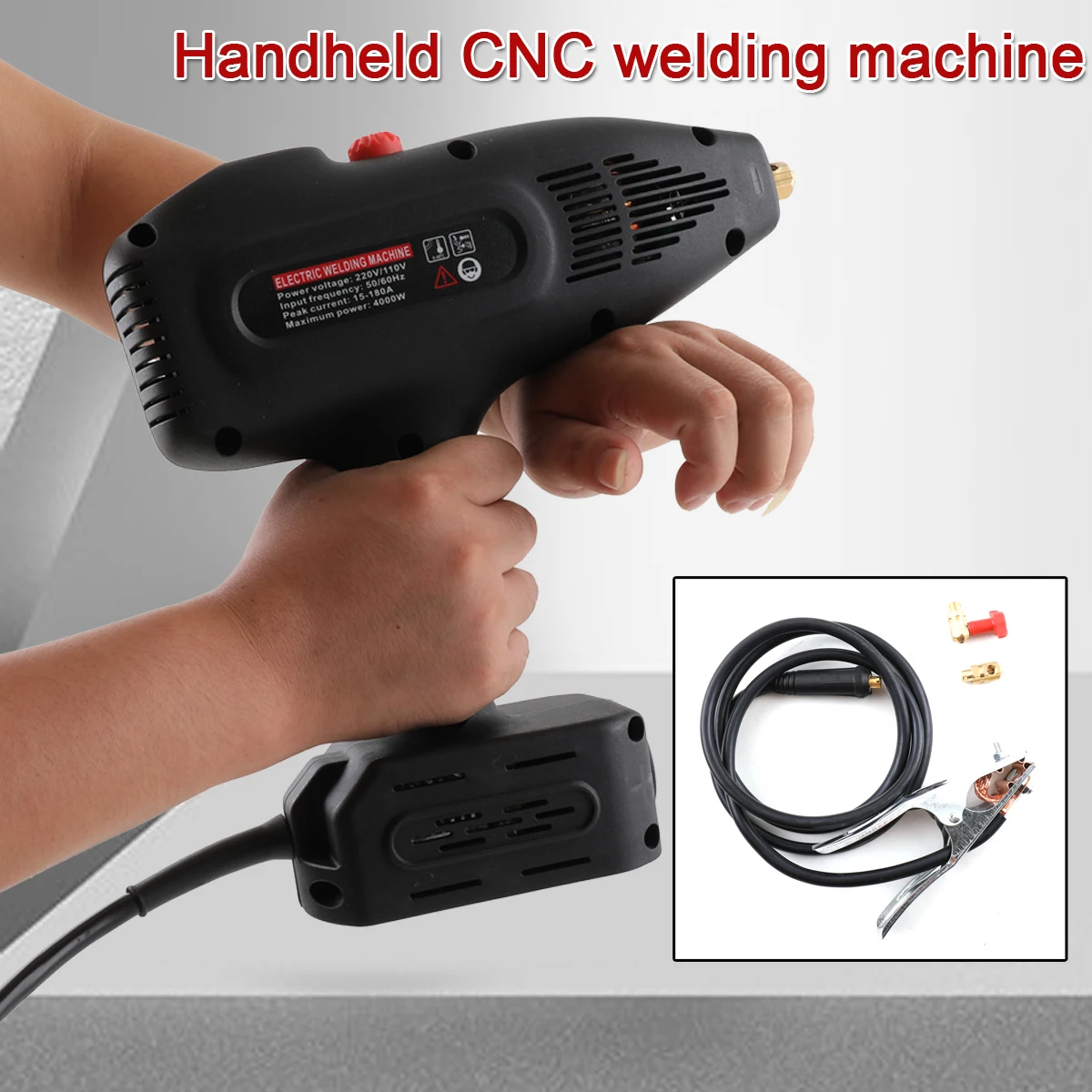 

110V-115V 3000W Portable Handheld CNC Welding Machine Welder Kit 20-85A US plug Suitable for 2.0-3.2mm electrodes