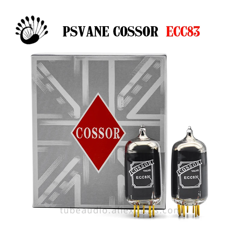 2025 COSSOR VALVE ECC83 Upgrade SHUGUANG/PSVANE 12AX7-T/7025 Matched Pair Gift Box - Image 4