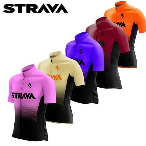 Conjuntos de ciclismo Strava, ropa de ciclismo de verano, equipo de ciclismo para hombre, conjunto de ropa deportiva para hombre, pantalones de ciclismo, pantalones cortos de ciclismo para hombre