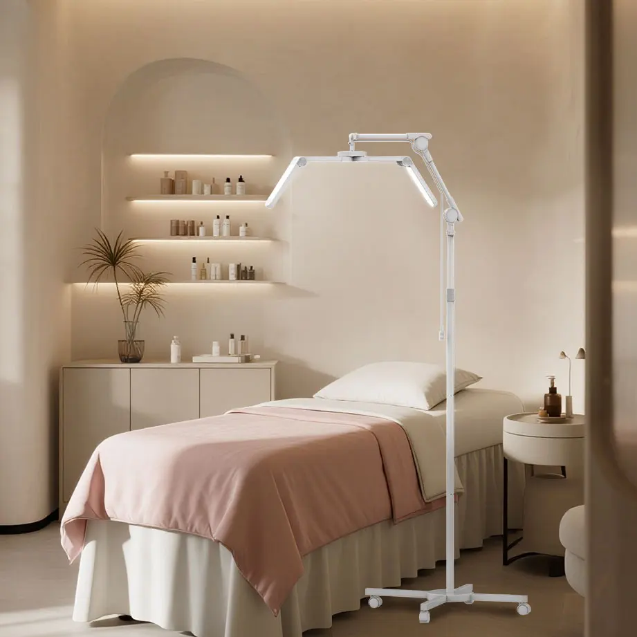 

Adjustable Moon Light Lashes Salon Lighting Half Moon Beauty LED Lamp Manicure Facial Care Tattoo