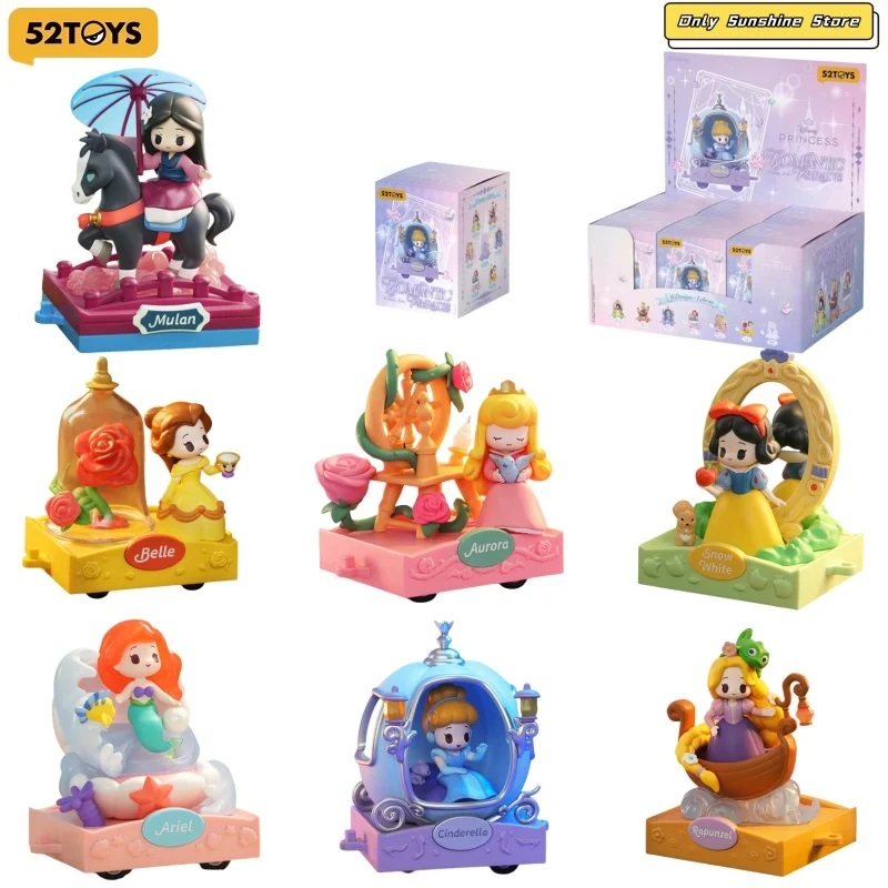 新品本物 プリンセス ブラインドボックス D-Baby ロマンチッククルーズ ミステリーボックス アリエル アニメ フィギュア ラプンツェル ムーラン モデル かわいい人形 ギフト おもちゃ