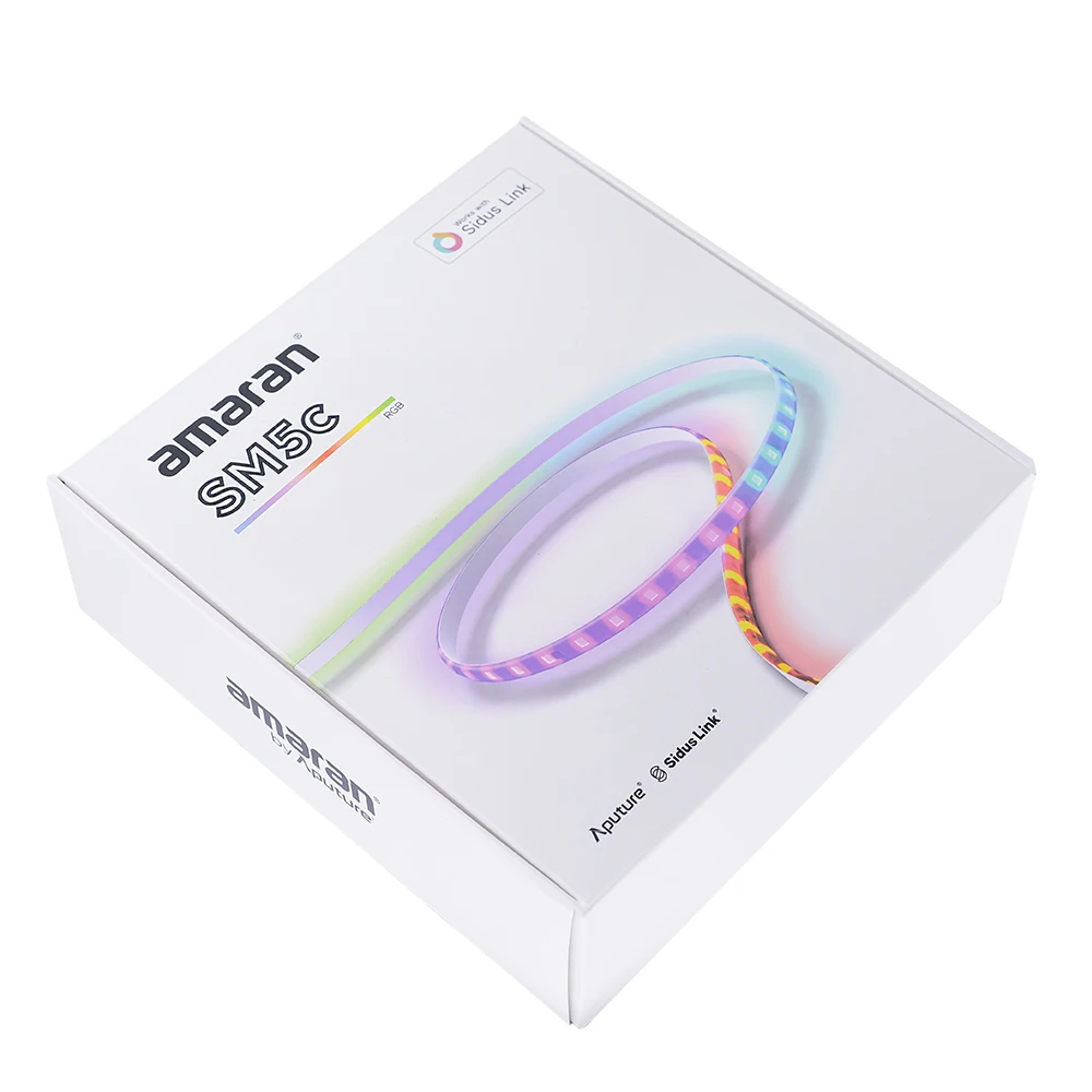 amaran SM5c RGB Smart Pixel LED Strip Light 5 Meters Extensions
