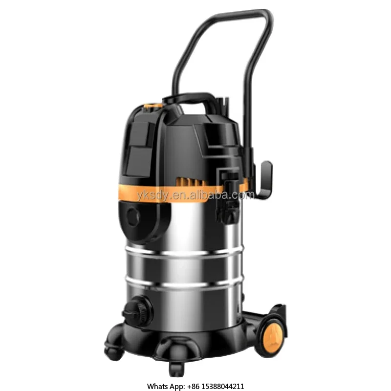 30L Function Industrial And Home Use Wet And Dry Vacuum Cleaner With Drywall Sander Car Seat Upright 1800W