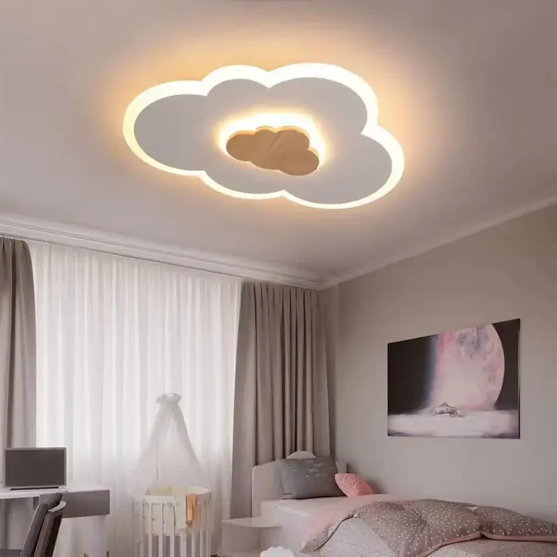 luzes led nordicas para decoracao de quarto infantil lampadas de teto nuvem e aeronaves lampada nordica criativa protecao para os olhos meninos e meninas 01