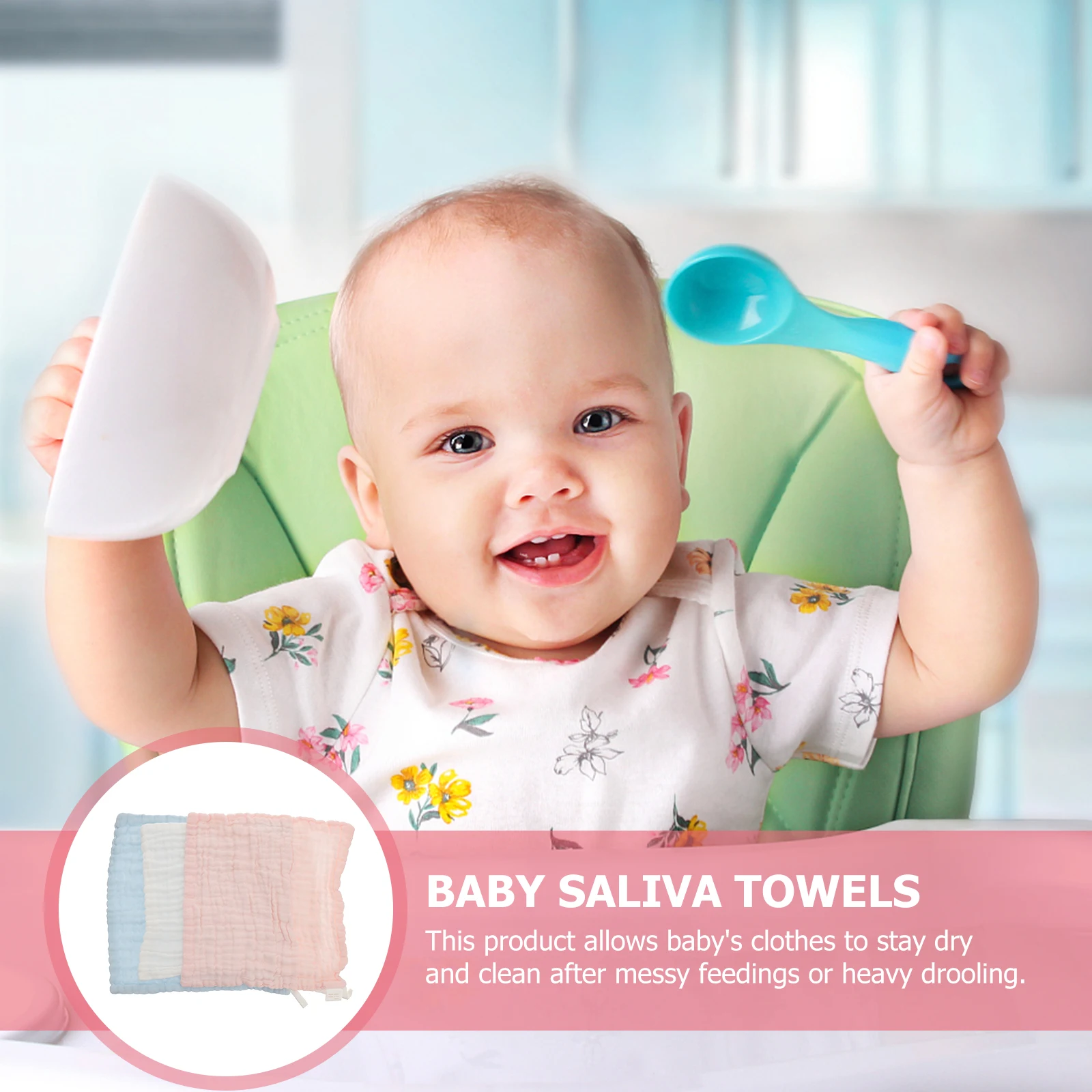 

Colors Cotton Gauze Baby Saliva Towels Newborn Face Washcloths Muslin Drool Cloth Burp Cloths Kids Bath Towels Soft Reusable