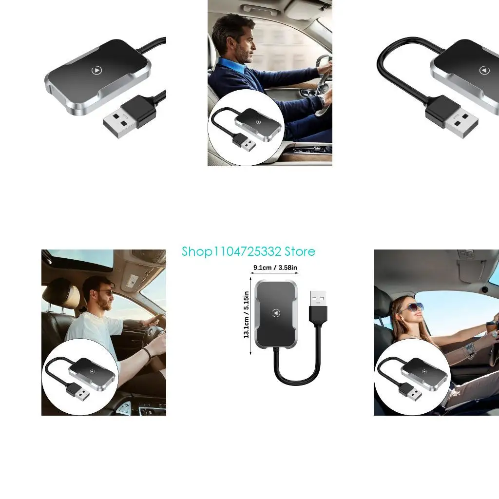 

Усовершенствованный автомобильный адаптер беспроводного модуля P5EA с низкой задержкой для стабильного соединения