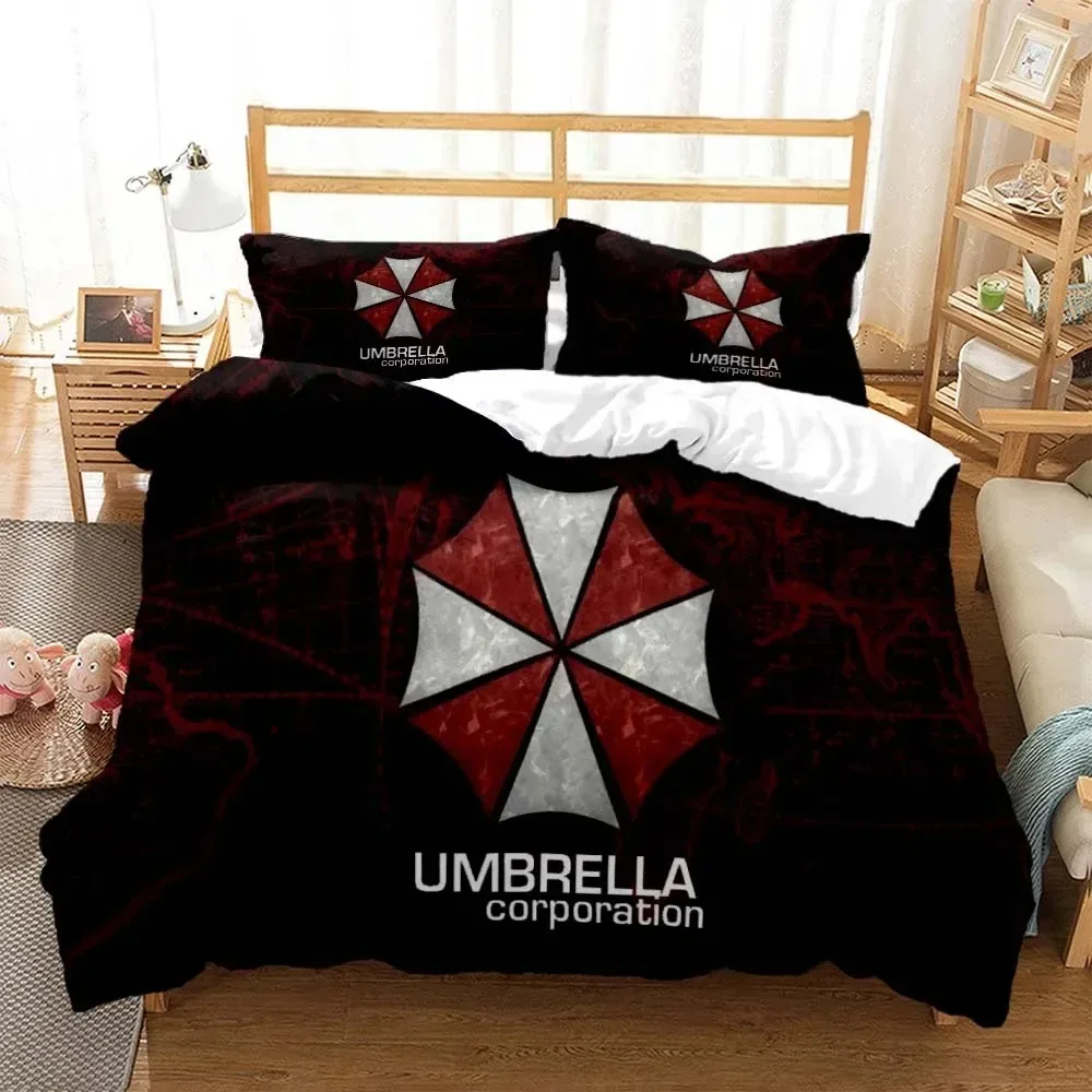 

Regenschirm Zombie Firma Bedding Set For Bedroom Soft Modern Bedspreads Comefortable Kids Duvet Cover Quilt Cover And Pillowcase