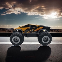 JJRC Q208 RC Monster Truck Waterproof Amphibious Remote Control Car Off road Toys Vehicle for Boys Kids Gifts Best for Outdoors