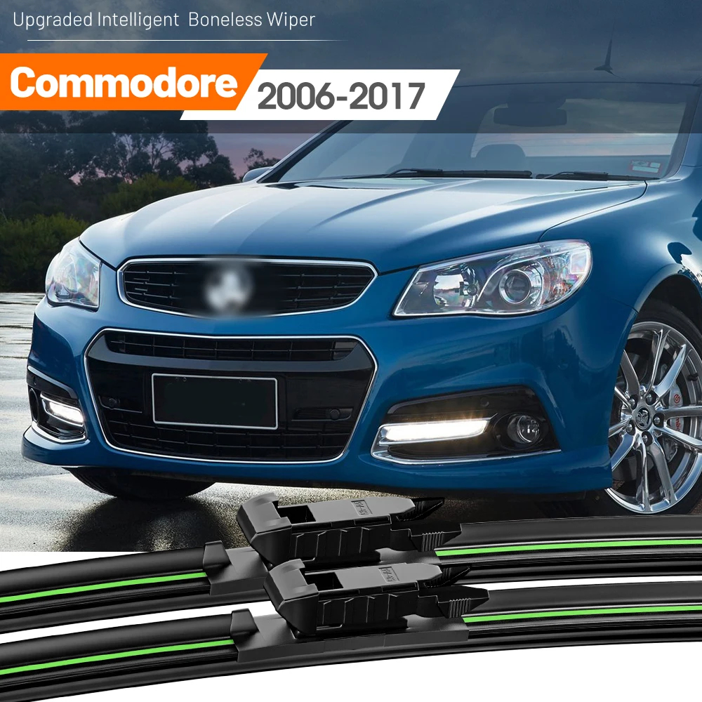 2pcs For Holden Commodore VE VF 2006-2017 Front Windshield Wiper Blades 2007 2008 2009 2015 2016 Windscreen Window Accessories