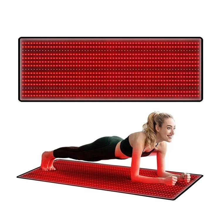 Red Far Infrared Light Therapy Mat For Body Relax and pain Relief Applying In Fully Body Body Care Massage