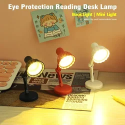 Mini Book Light With Clip LED Table Lamp Foldable Night Home Room Computer Night Lights Eye Travel Book Light Home Appliance