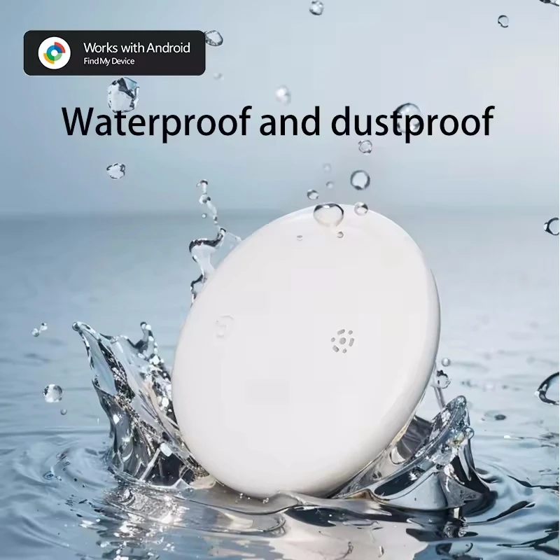 جهاز تتبع Tideboom الذكي المقاوم للماء لتحديد المواقع العالمي يعمل مع Android Google Find My Device Anti Loss airtag للأطفال المسنين