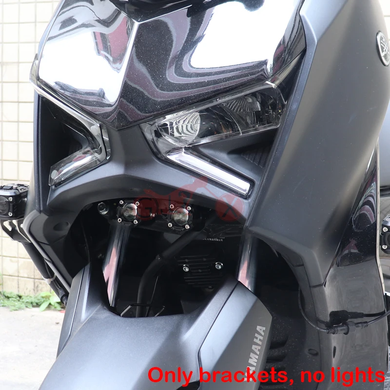 Akcesoria motocyklowe do YAMAHA XMAX300 XMAX250 2019-2024 XMAX 300 250 uchwyt reflektora sportowy uchwyt światła przeciwmgielnego