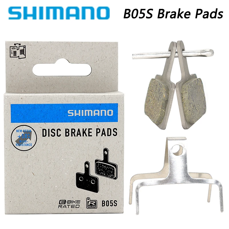 SHIMANO B05S Disc Brake Pad for Mountain Bike Resin Brake Pads for  BR-MT410 BR-MT400 BR-MT200 MTB Original Bicycle Parts