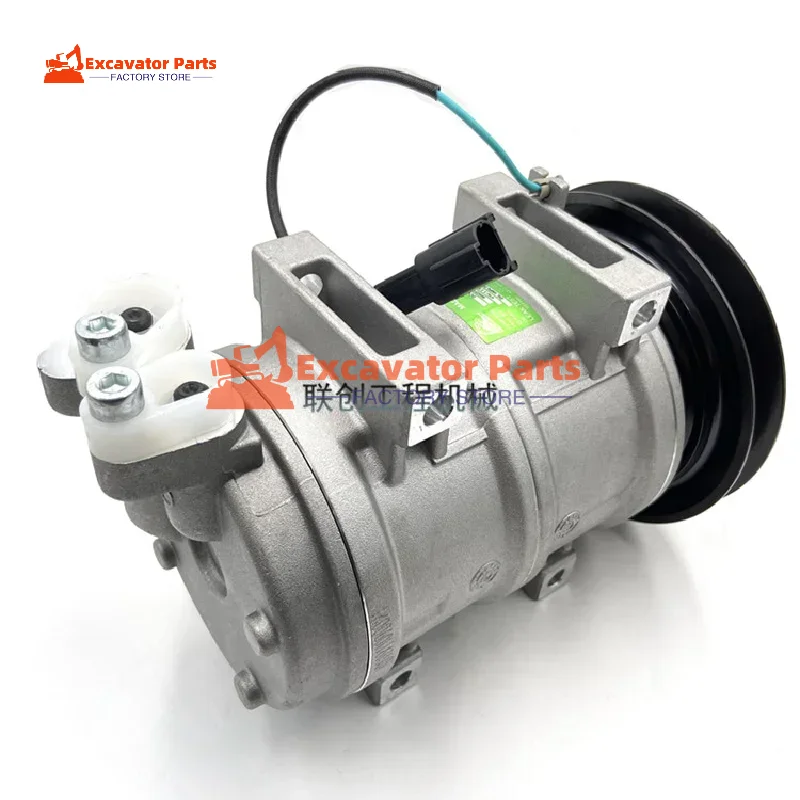 For  Hitachi ZAX200 210 240 250 330-3EFI air conditioning compressor Cold air pump Excavator accessories