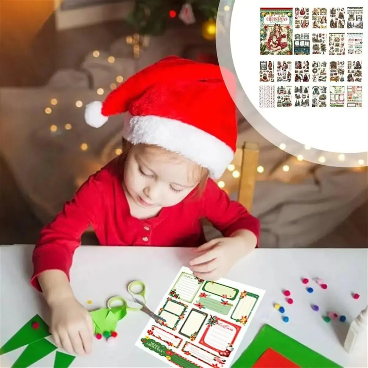 【Friday】Набор наклеек для скрапбукинга