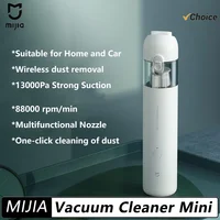 Original MIJIA Portable Handheld Vacuum Cleaner For Home Car Mini Wireless Dust Catcher Collector 13000PA Cyclone Suction