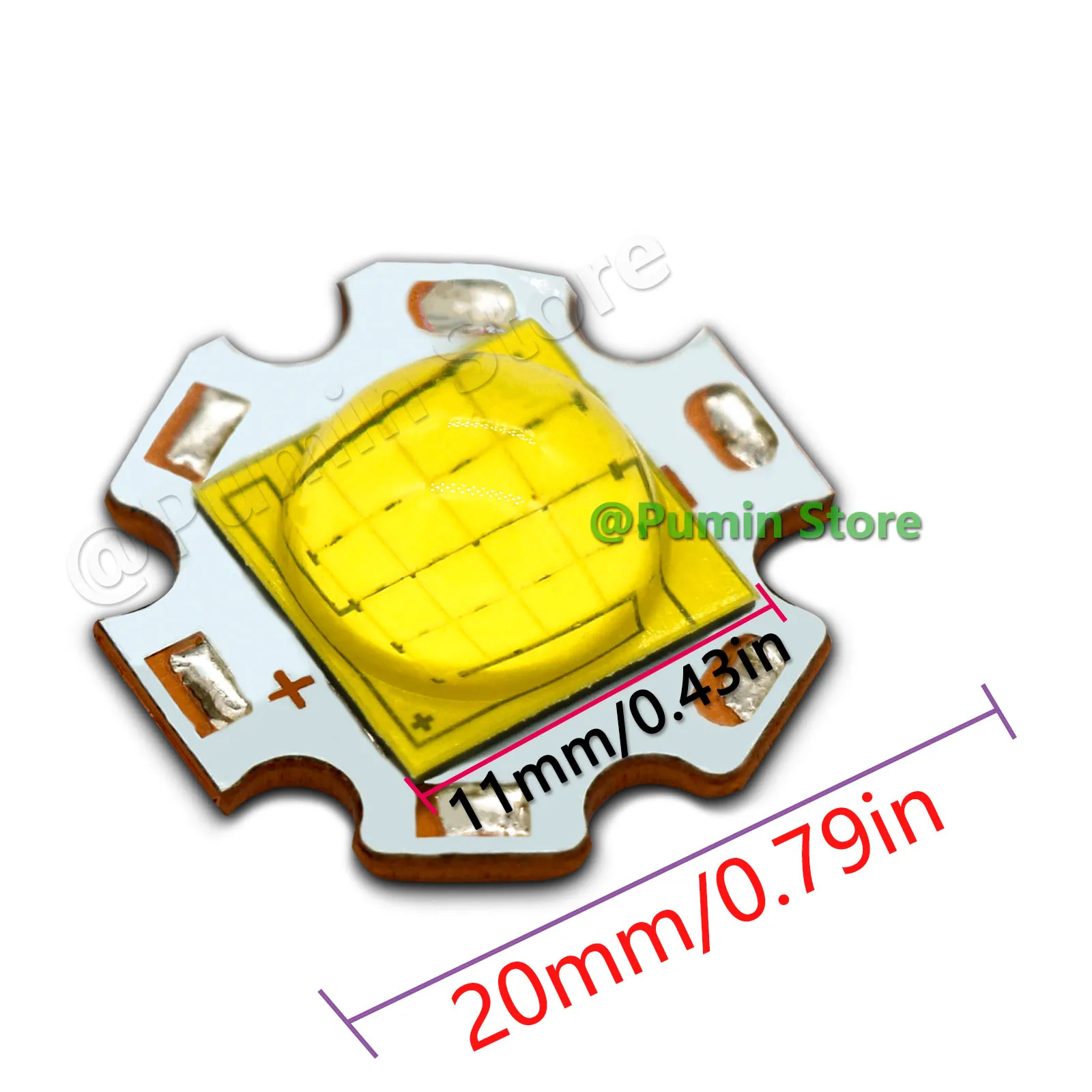 LED Lights Trong Light Flashlight Beads DC3V/6V/24V XHP 50/ 7018W XHP110 72W XHP110 3A9A12A Suitable for Head Flashlight Camping view 5
