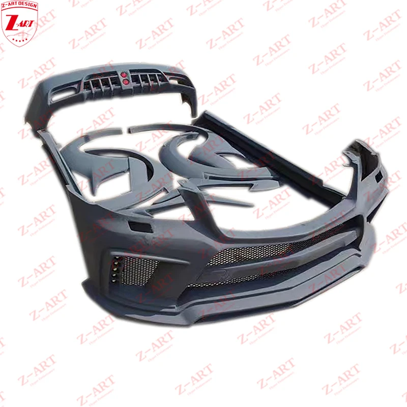 Z-ART wide body kit for Mercedes Benz ML 2006-2008 upgrade body kit for W164 ML350 ML400 ML63 aerodynamic body kit