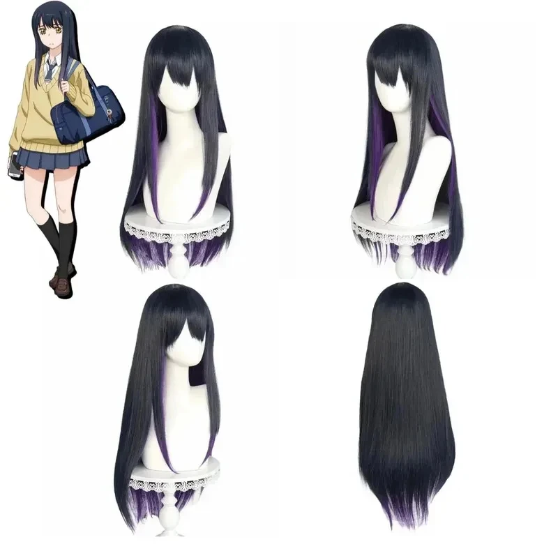 w,3;f'5\b/Anime Mieruko Chan Yotsuya Miko Cosplay Costume JK Japanese School Uniforms Hoodies Shirt Wig Woman Lovely K6;h\b.8'k/ view 6