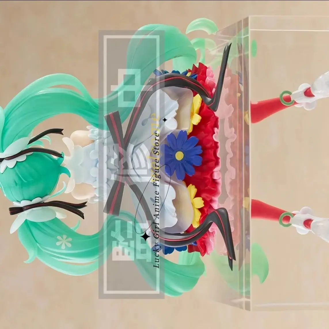 在庫ありオリジナル-furyu-piapro-初音ミク-桜ミク-2026-japan-live-tour-2025-blooming-14-センチメートルアニメ人形モデルおもちゃ