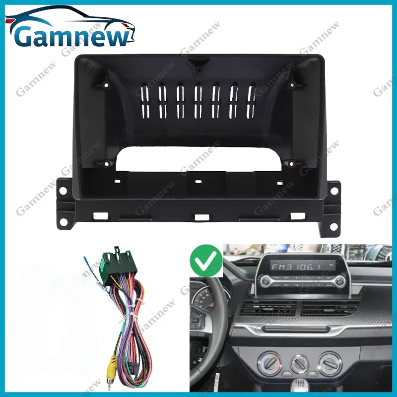 10 Inch Car Frame Fascia Canbus Box Adapter Android Radio Audio Panel Kit For Great Wall Wingle 7 2018-2023