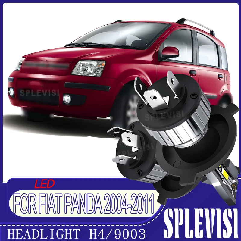 

Shockproof & Dustproof Reliable Night Visibility durable LED Headlight hi/low beam For Fiat Panda 2011 2010 2009 2008 2007-2004