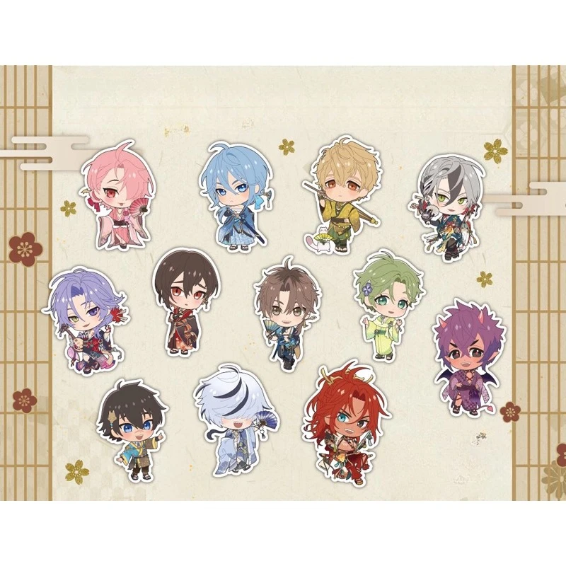 Gioco Lama Dante Aster Morvay Olivine Quincy Eiden Yakumo Acrilico Stand Figura Bambola Anime Portachiavi Cosplay Giocattolo Regalo