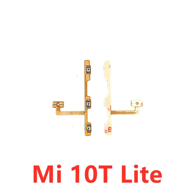 For Xiaomi Mi 11 Lite Ultra Note 10 10T Pro Poco X3 M3 Power on off Mute Switch Control Key Volume Button Ribbon Flex Cable