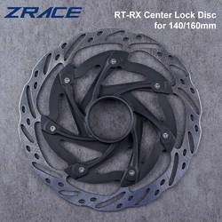 ZRACE Ultralight Bicycle Disc Rotor RT-RX Center Lock Road Bike Brake Disc 160mm 140mm Strong Heat Dissipation Floating Rotor