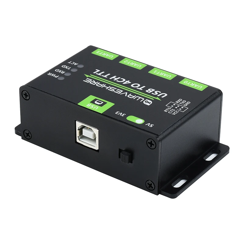 

Industrial USB to 4 Channel TTL Converter USB To UART Support Multi Protection Circuits Multi Systems