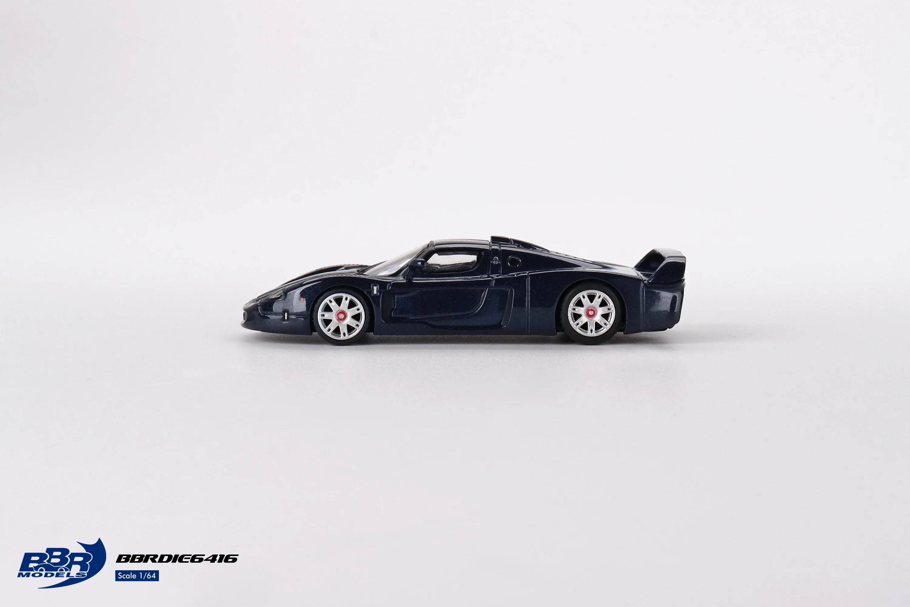 BBR 1:64 MC12 Stradale Blue Metallic w/ Stripe Model Car