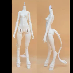 1/4 BJD Doll Body Resin Animal Girl Body DIY Doll Accessories For 1/4 BJD Doll Toys Gifts