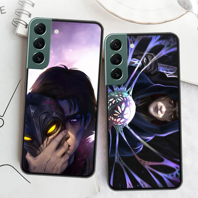 Cool Arcane V-Viktor Phone Case For Samsung S25+ Galaxy Note 20 Ultra 10 Lite 9 8 M12 M21 M30S M31 M32 M51 M52 S8 S7 J8 J6 J4 Pl