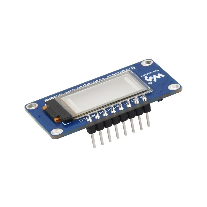 0.96 inch Transparent OLED Display Module 128×64 Resolution SSD1312 Driver IC SPI I2C Interface Screen for Arduino ESP32 STM32 - view 2
