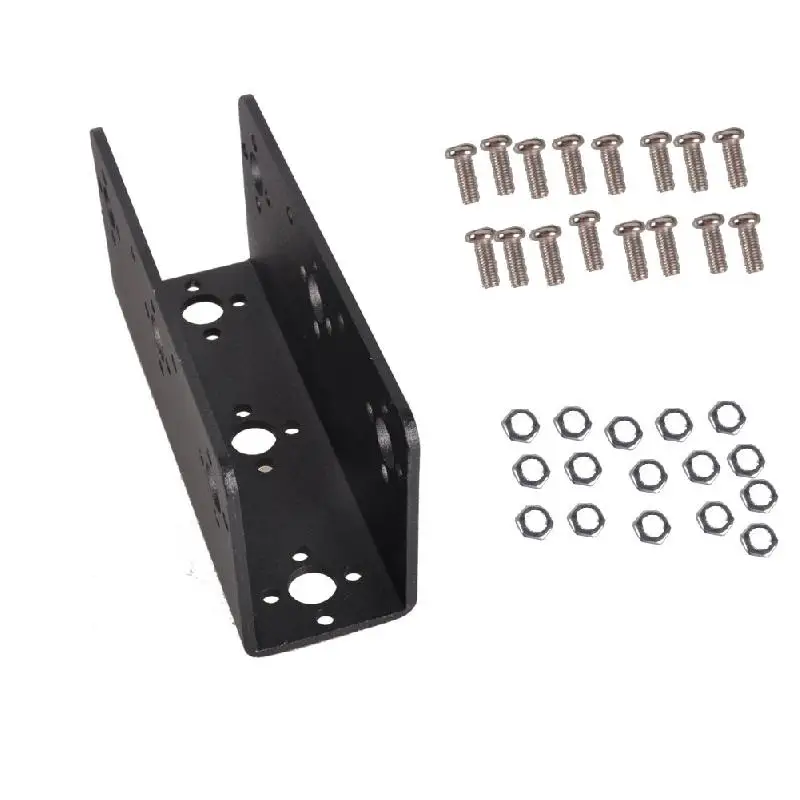 

Stemedu Dual Axis U Shape Servo Bracket Mount for Biped Robot Humanoid Robot Smart Car DIY