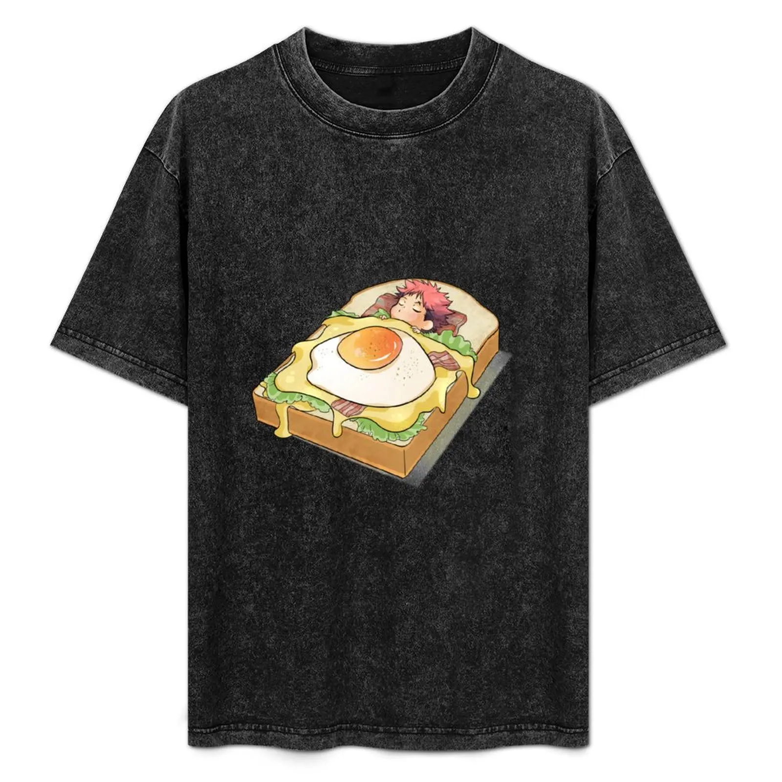

Yukihira T-Shirt Basic Solid Color Casual Tee Shirt