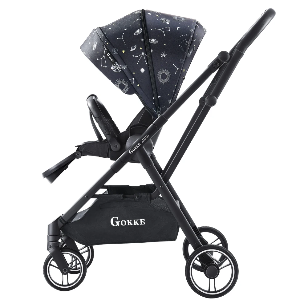 Carrinho de bebê com bengala, Natal Pushchair, Stroller, China Supply, 2 em 1