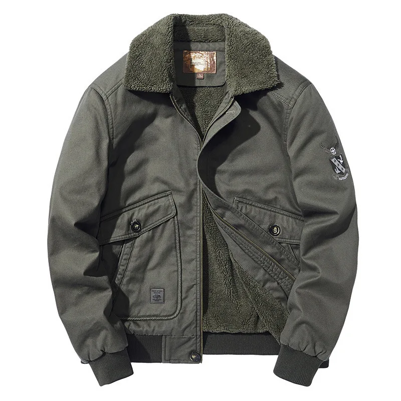 Veste Cargo Vintage en Velours pour Homme, Manteau Tendance, Décontracté, Confortable, Chaud, Streetwear, Automne Hiver