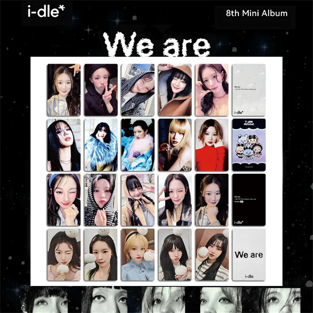 

5PCS KPOP I-DLE Good Thing Album PhotoCard Store Benefits Selfie Card SOYEON MINNIE YUQI MIYEON Fans Collection Gifts