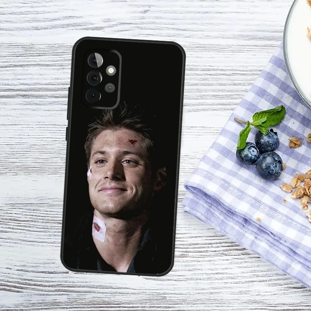 Celebrity D-Dean Winchester Phone Case For Samsung Galaxy A13,A21s,A22,A31,A32,A52,A53,A71,A80,A91 Soft Black Phone Cover