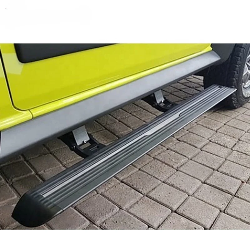 Wholesale Jimny Electric Side Skirt Running Retractable Board Telescopic Pedal Without Light 2013-2018 And 2019 Year