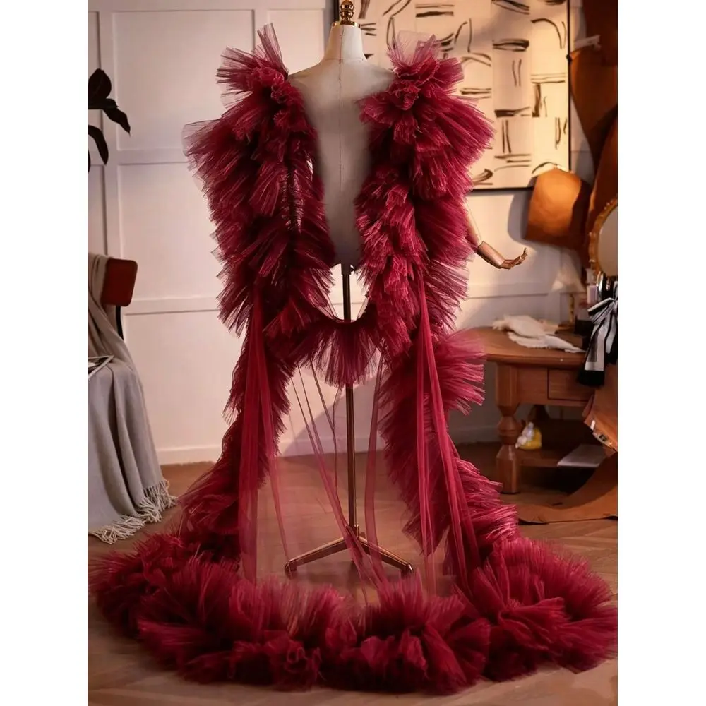 

And American Style Bridal Veil Shawl, Suitable For Hostess, Evening Gown, With Trailing,Festival,Birthday