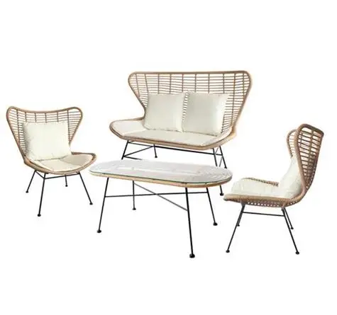 

Cheaper Comfortable Sofa Chair Furniture Set Outdoor Rattan Garden Sofa Rattan Garden Furniture