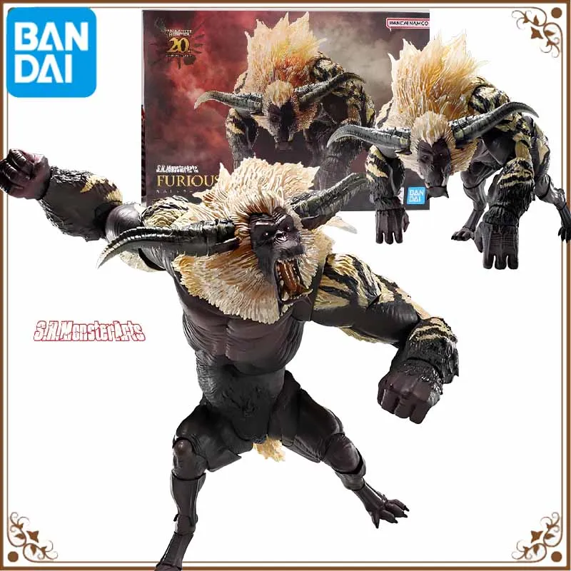 

Bandai Original SHM Anime Figure MONSTER HUNTER FURIOUS RAJANG Action Figure Toys For Boys /Girls /Kids /Christmas Gift