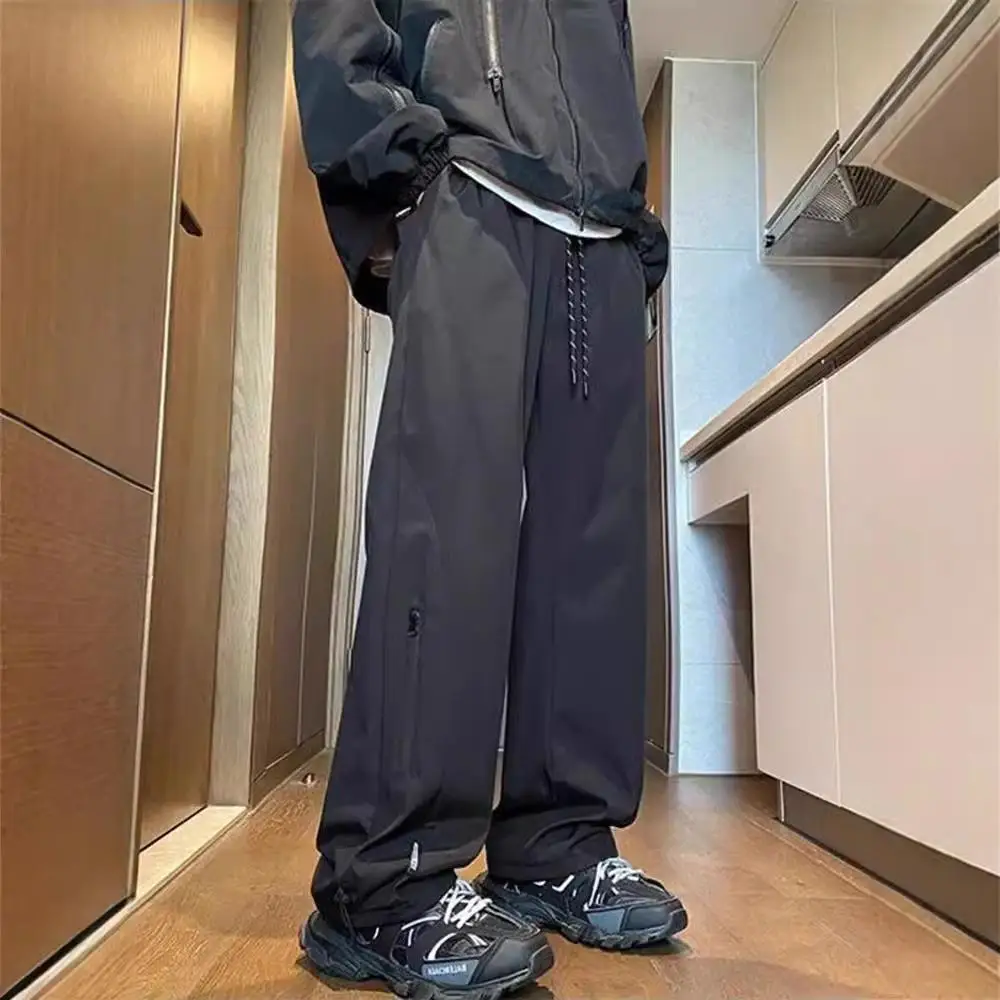 

Мужские водонепроницаемые штурмовые брюки American Sle, свободные повседневные спортивные длинные брюки, прямые брюки со средней талией, всесезонные