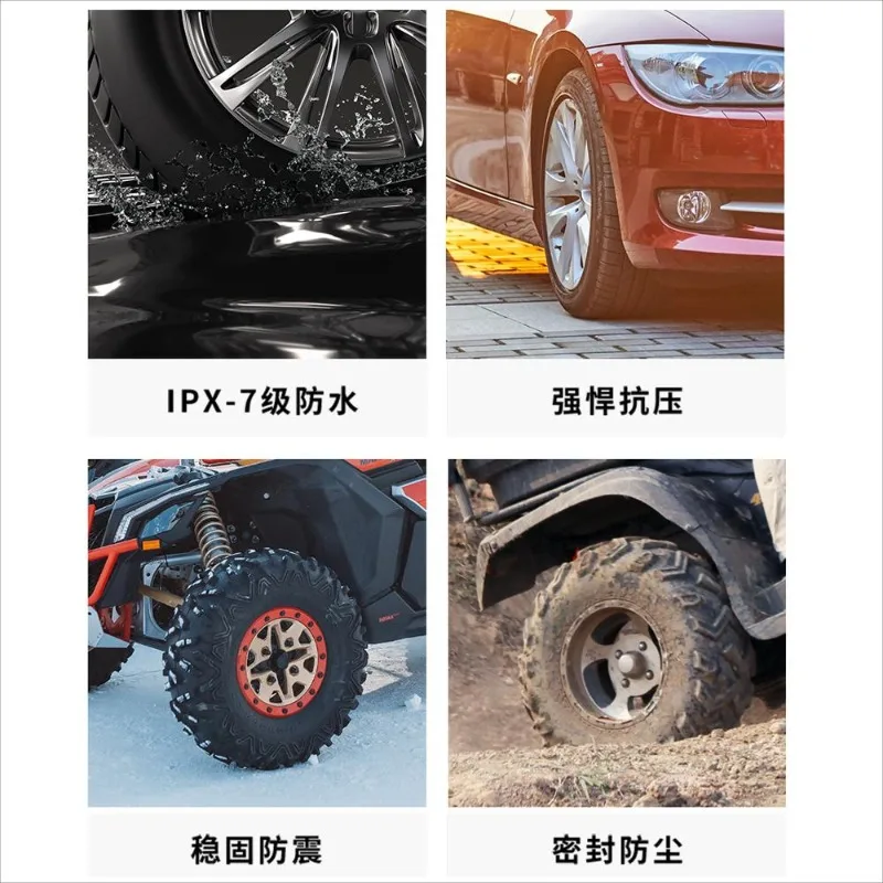 4-14 wheels arbitrary switching multi-wheel full display heavy truck trailer special solar tire pressure detector