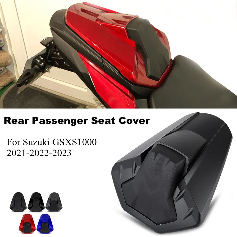 For Suzuki GSX-S1000 GSXS GSX S 1000 2021-2023 Motorcycle Rear Passenger Seat Cover Cowl Accessories ABS Pillion Cowl GSXS1000