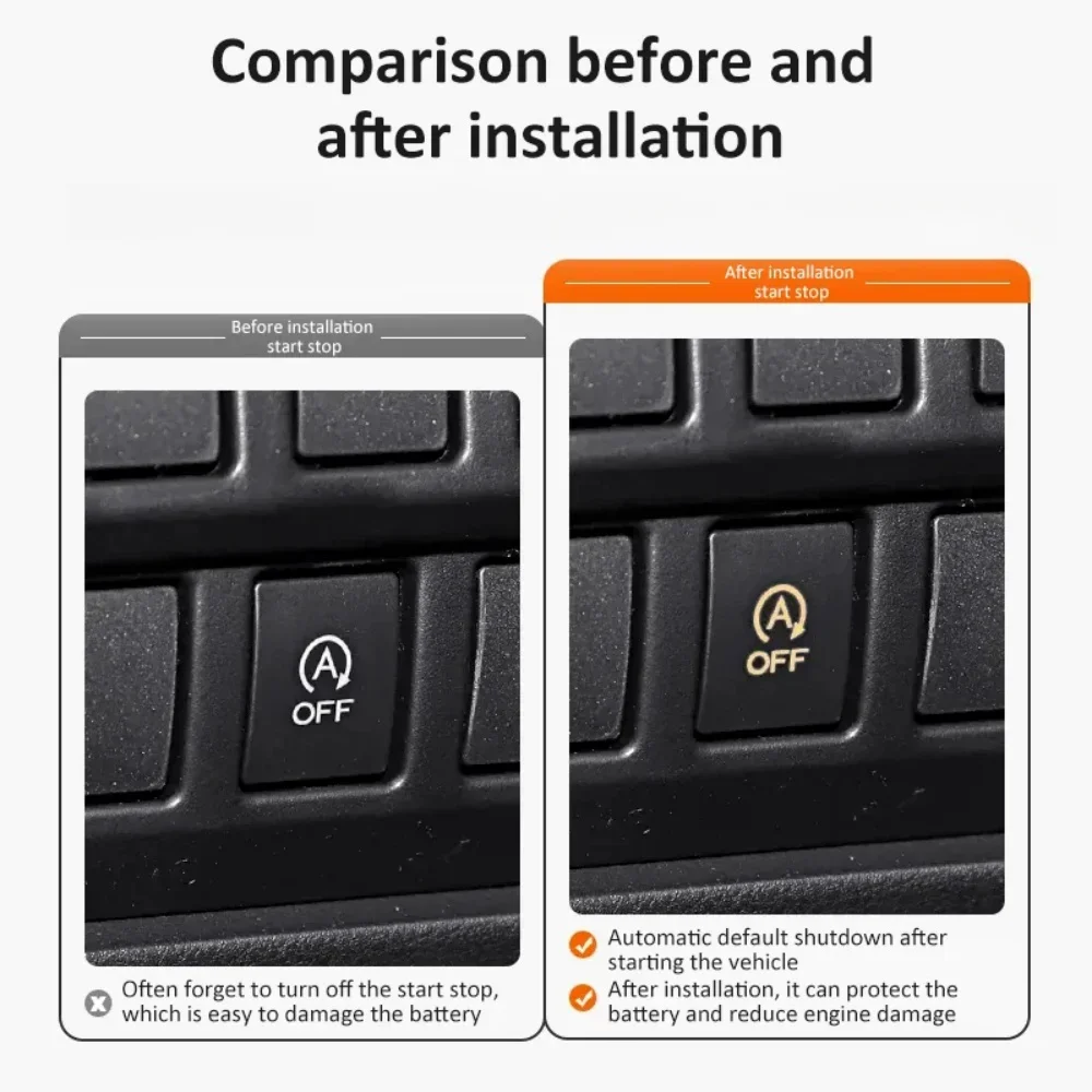 السيارات بدء وقف المحرك Canceler ISG إيقاف التبديل مزيل التحكم الاستشعار Diable كابل توصيل لشركة هيونداي KX1 2018-2024 #3